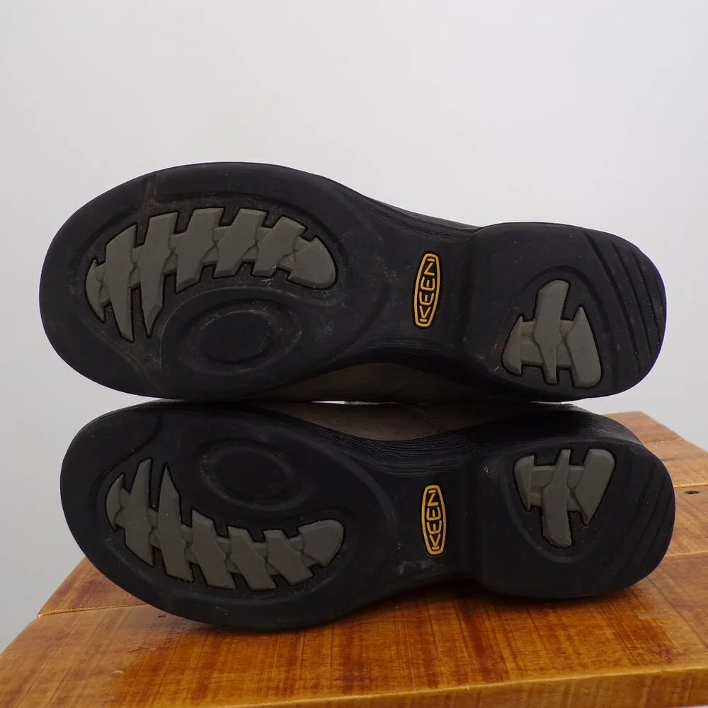 Keen Boots Tall Leather Women's Size 7.5 Green - Picture 7 of 11